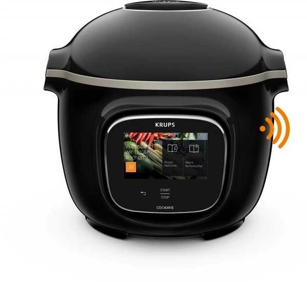 Krups CZ9128 Cook4Me Touch WIFI Multikocher Schwarz – Bild 2