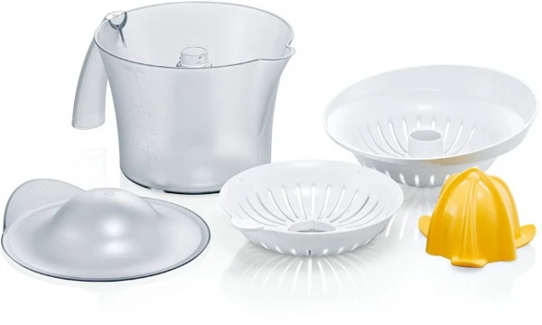 Bosch MCP3500N Zitruspresse Weiß/sommergelb – Bild 5