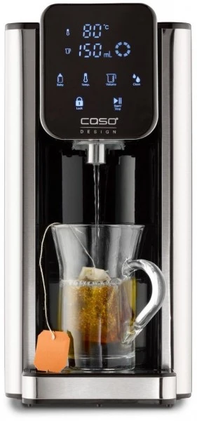 Caso HW660 Wasserkocher Mit Wasserfilter Edelstahl/schwarz