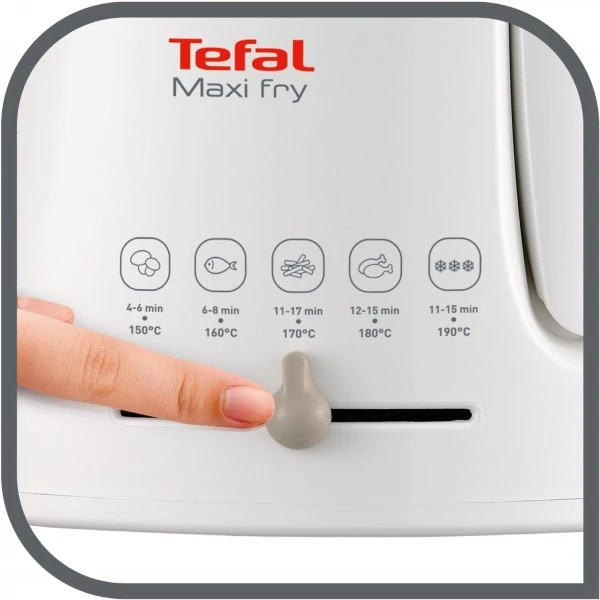 Tefal FF1000 MaxiFry Fritteuse Weiß – Bild 2
