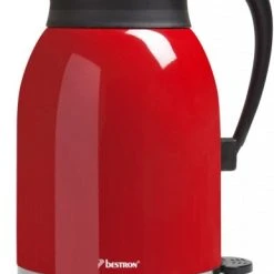 Bestron ATW 1600 Wasserkocher Rot/edelstahl