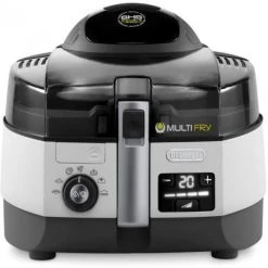 DeLonghi FH 1394/2 Multifry Extra Chef Heißluft-Fritteuse Anthrazit/weiß