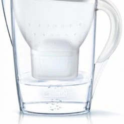 BRITA Wasserfilter-Kanne Marella Weiß Inkl. 3 MAXTRA+ Tischwasserfilter