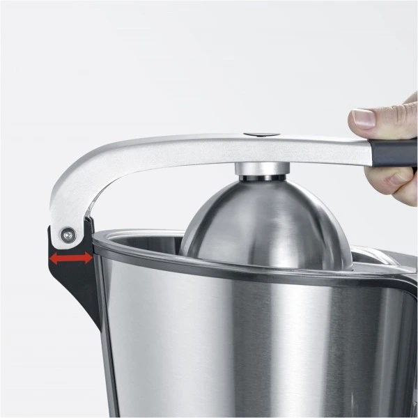 Severin CP 3544 Zitruspresse Edelstahl-gebürstet/schwarz – Bild 5