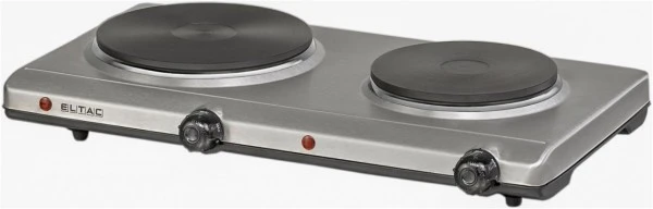 Eltac DK 29 Doppelkochplatte Edelstahl