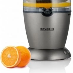 Severin CP 3537 Zitruspresse Grau-metallic/schwarz